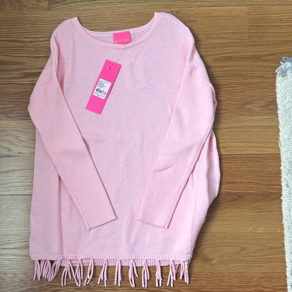 Pink Long Sweater (Girls) - Picture 1 of 2